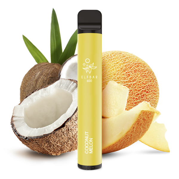 ELF Bar 600 - E-Zigarette - Coconut Melon Mit Nikotin - 20mg/ml