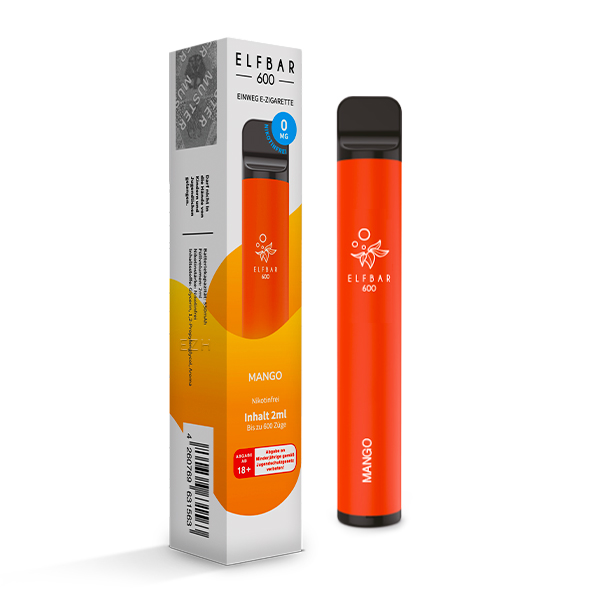 ELF Bar 600 - E-Zigarette -  Mango Nikotinfrei