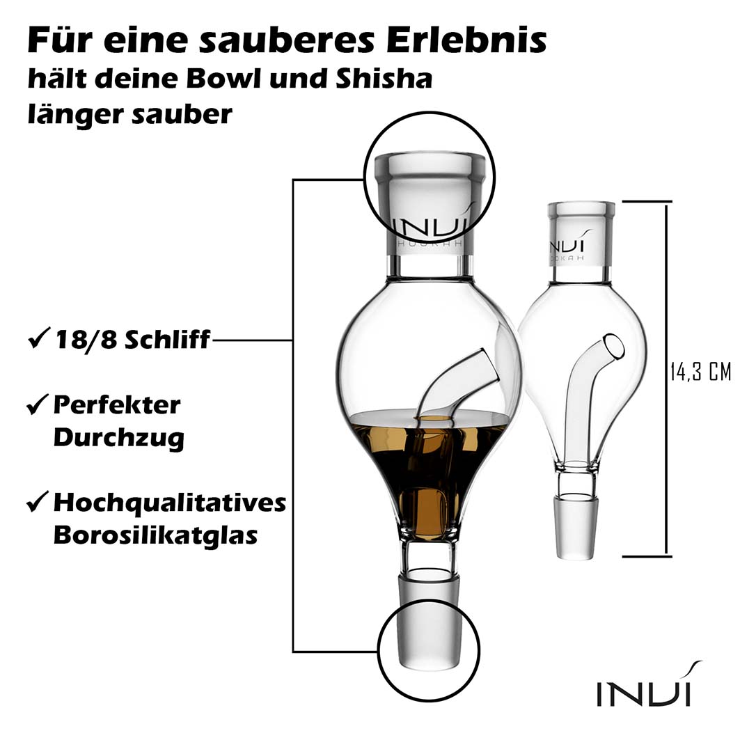 INVI Tesseract Edelstahl Gun Metal - Schwarz