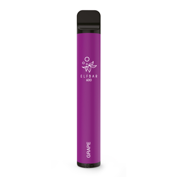 ELF Bar 600 - E-Zigarette - Grape Mit Nikotin - 20mg/ml