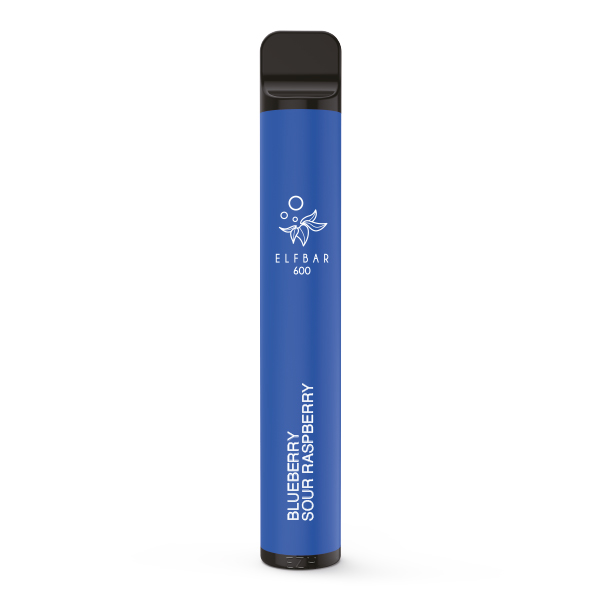 ELF Bar 600 - E-Zigarette - Blueberry Sour Raspberry Mit Nikotin - 20mg/ml