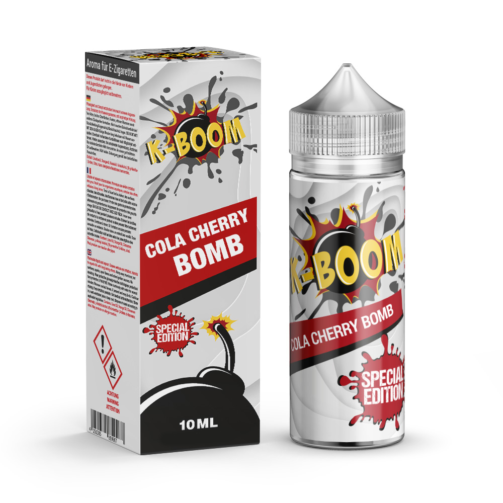 K-Boom Cola Cherry Bomb Longfill Aroma 10 ml für 120 ml