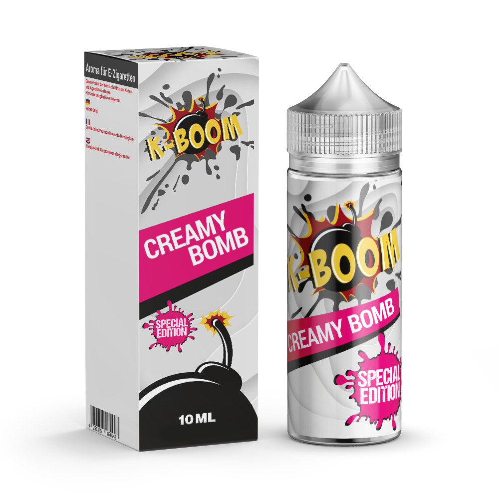 K-Boom Creamy Bomb Longfill Aroma 10 ml für 120 ml