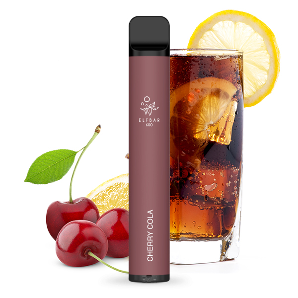 ELF Bar 600 - E-Zigarette - Cherry Cola Mit Nikotin - 20mg/ml