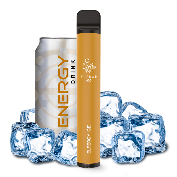 ELF Bar 600 - E-Zigarette - Elfergy Ice Mit Nikotin - 20mg/ml